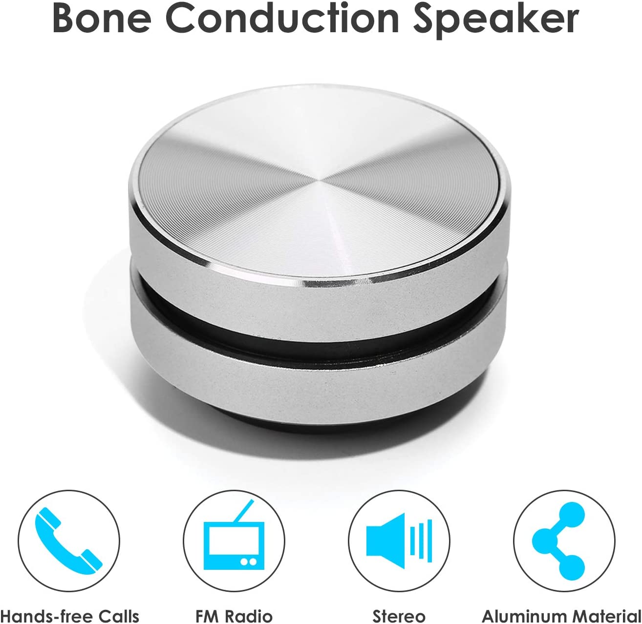 Vibration Conduction Speaker Stereo Sound (turns any surface into a speaker)